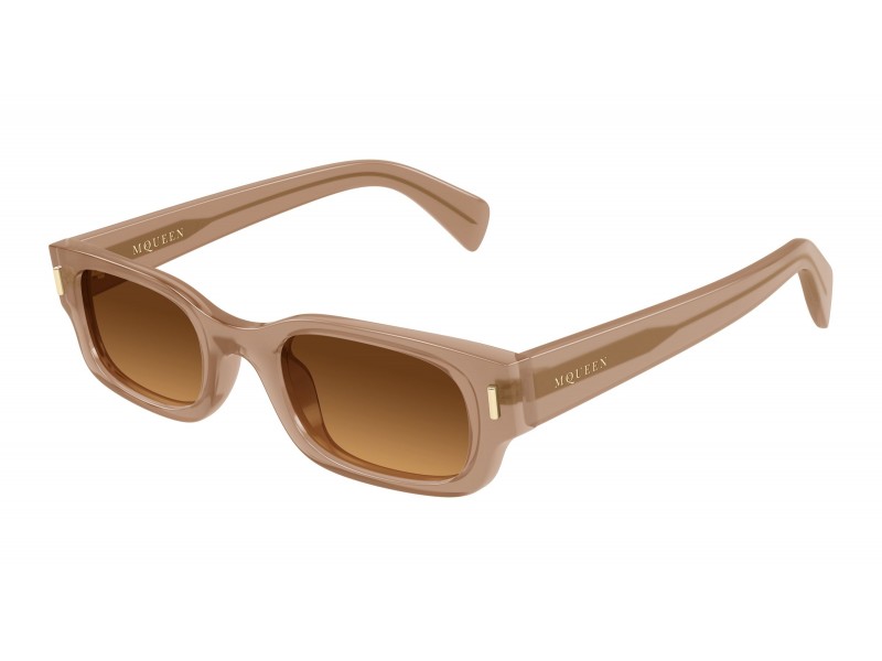 Alexander McQueen AM0549S barna gradiens napszemüveg