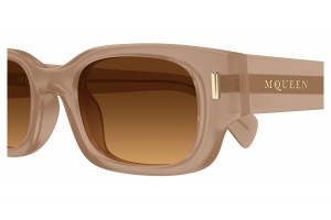 Alexander McQueen AM0549S barna gradiens napszemüveg