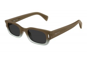 Alexander McQueen AM0549S 004 barna-szürke napszemüveg