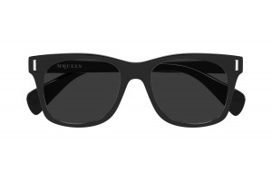 Alexander McQueen AM0551S fekete-szürke napszemüveg