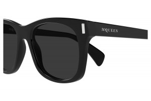 Alexander McQueen AM0551S fekete-szürke napszemüveg