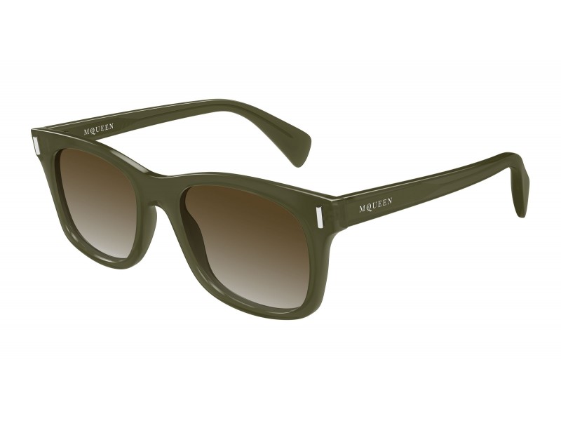 Alexander McQueen AM0551S 003 - zöld-barna gradient