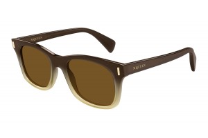 Alexander McQueen AM0551S 004 barna napszemüveg