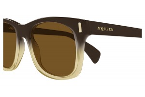 Alexander McQueen AM0551S 004 barna napszemüveg