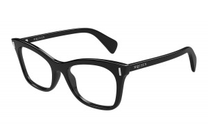Alexander McQueen AM0552O 001 fekete szemüveg