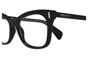 Alexander McQueen AM0552O 001 fekete szemüveg