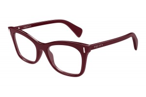 Alexander McQueen AM0552O burgundi szemüveg