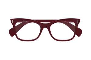 Alexander McQueen AM0552O burgundi szemüveg