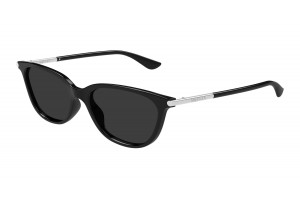 Alexander McQueen AM0553S 001 fekete-szürke napszemüveg