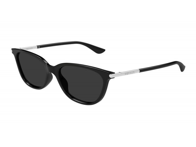 Alexander McQueen AM0553S 001 fekete-szürke napszemüveg