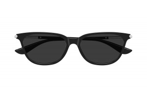 Alexander McQueen AM0553S 001 fekete-szürke napszemüveg