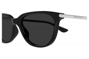 Alexander McQueen AM0553S 001 fekete-szürke napszemüveg