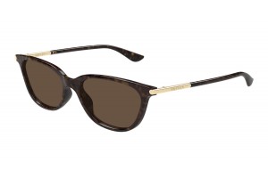 Alexander McQueen AM0553S HAVANA napszemüveg - barna