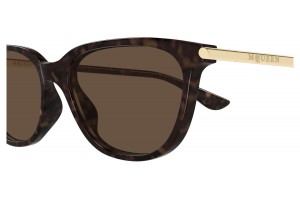 Alexander McQueen AM0553S HAVANA napszemüveg - barna