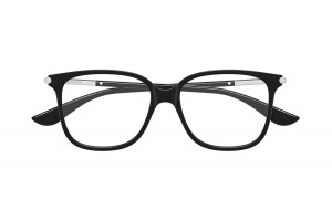 Alexander McQueen AM0554O 005 fekete szemüveg