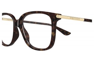 Alexander McQueen AM0554O 006 havana szemüveg