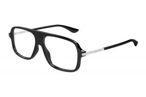 Alexander McQueen AM0555O 001 fekete szemüveg