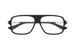 Alexander McQueen AM0555O 001 fekete szemüveg