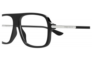 Alexander McQueen AM0555O 001 fekete szemüveg