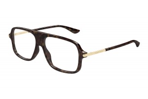 Alexander McQueen AM0555O 002 HAVANA szemüveg kép