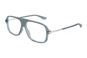 Alexander McQueen AM0555O 004 kék demo lencsés szemüveg