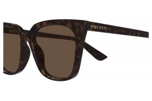 Alexander McQueen AM0556S HAVANA napszemüveg