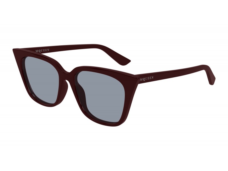 Alexander McQueen AM0556S 004 piros/világoskék napszemüveg