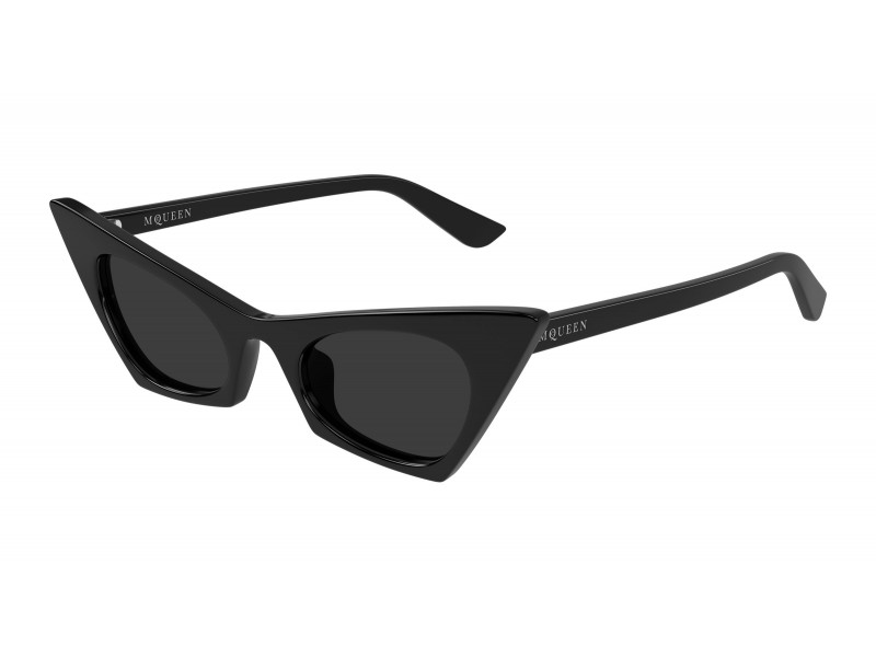 Alexander McQueen AM0557S BLACK GREY napszemüveg