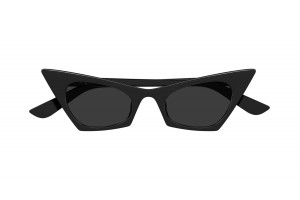 Alexander McQueen AM0557S BLACK GREY napszemüveg