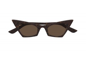 Alexander McQueen AM0557S HAVANA barna napszemüveg