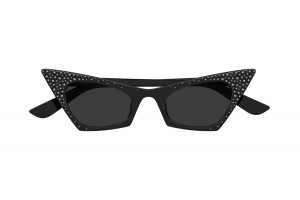 Alexander McQueen AM0557S 005 fekete-szürke napszemüveg