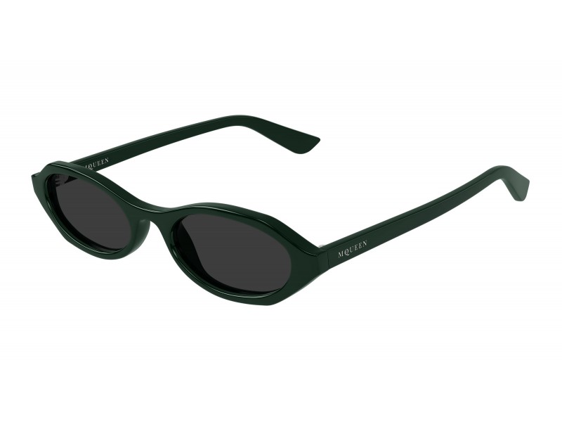 Alexander McQueen AM0559S 004 zöld-szürke napszemüveg