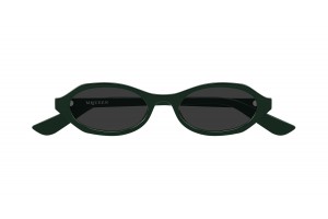 Alexander McQueen AM0559S 004 zöld-szürke napszemüveg