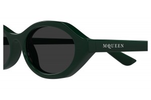 Alexander McQueen AM0559S 004 zöld-szürke napszemüveg