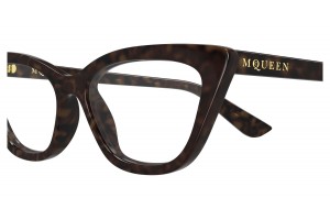 Alexander McQueen AM0560O 002 HAVANA - demo lencsével
