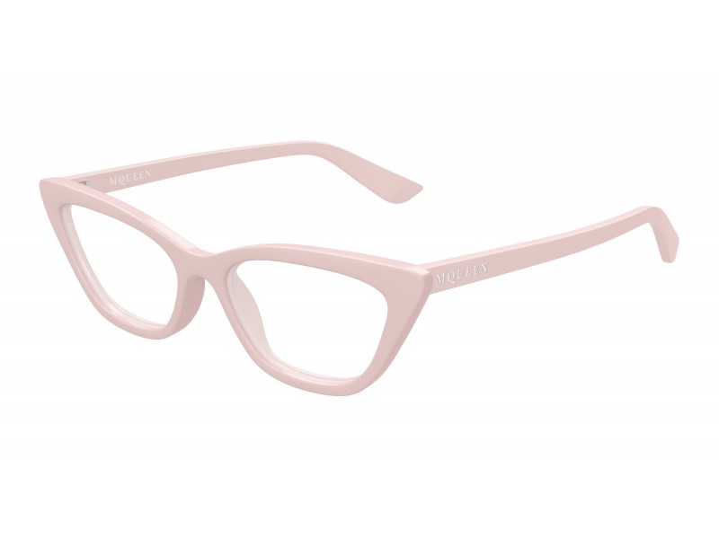 Alexander McQueen AM0560O 004 rózsaszín szemüveg