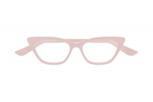 Alexander McQueen AM0560O 004 rózsaszín szemüveg