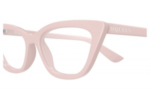 Alexander McQueen AM0560O 004 rózsaszín szemüveg