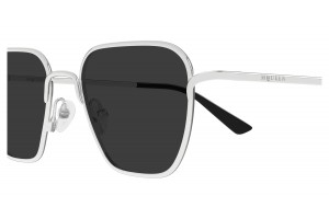 Alexander McQueen AM0561S 001 ezüst-szürke napszemüveg