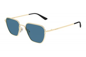 Alexander McQueen AM0561S 004 arany-kék napszemüveg