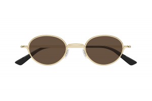 Alexander McQueen AM0562S 002 arany-barna napszemüveg