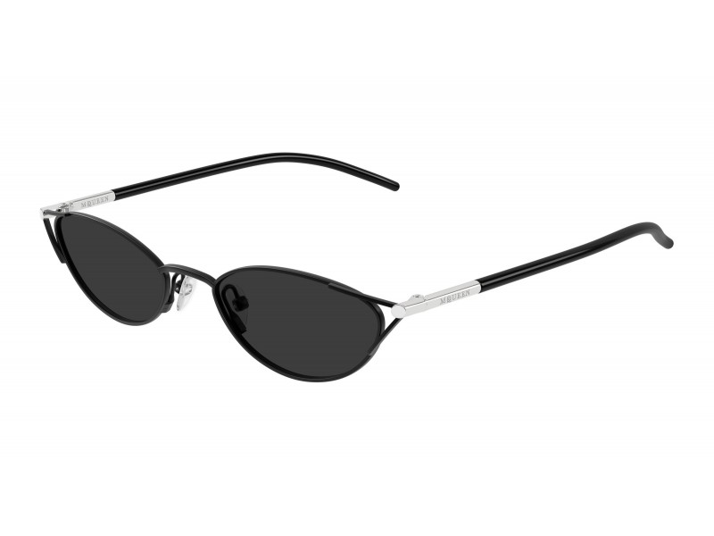 Alexander McQueen AM0563S 001 fekete-szürke napszemüveg
