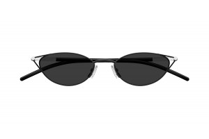 Alexander McQueen AM0563S 001 fekete-szürke napszemüveg