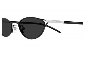 Alexander McQueen AM0563S 001 fekete-szürke napszemüveg