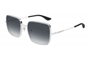 Alexander McQueen AM0564S 001 - Silver Smoke napszemüveg