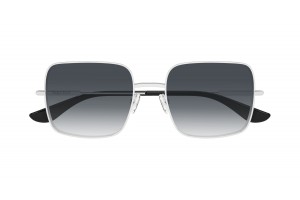 Alexander McQueen AM0564S 001 - Silver Smoke napszemüveg