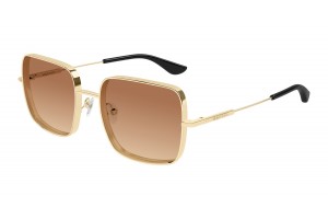 Alexander McQueen AM0564S 002 arany-narancs napszemüveg