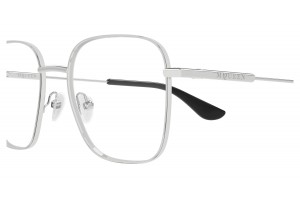 Alexander McQueen AM0565O 001 ezüst szemüveg (demo lencse)
