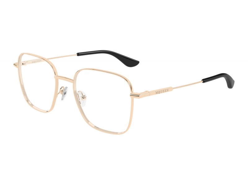 Alexander McQueen AM0565O 003 arany szemüveg