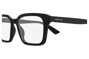 Alexander McQueen AM0566O 001 fekete szemüveg